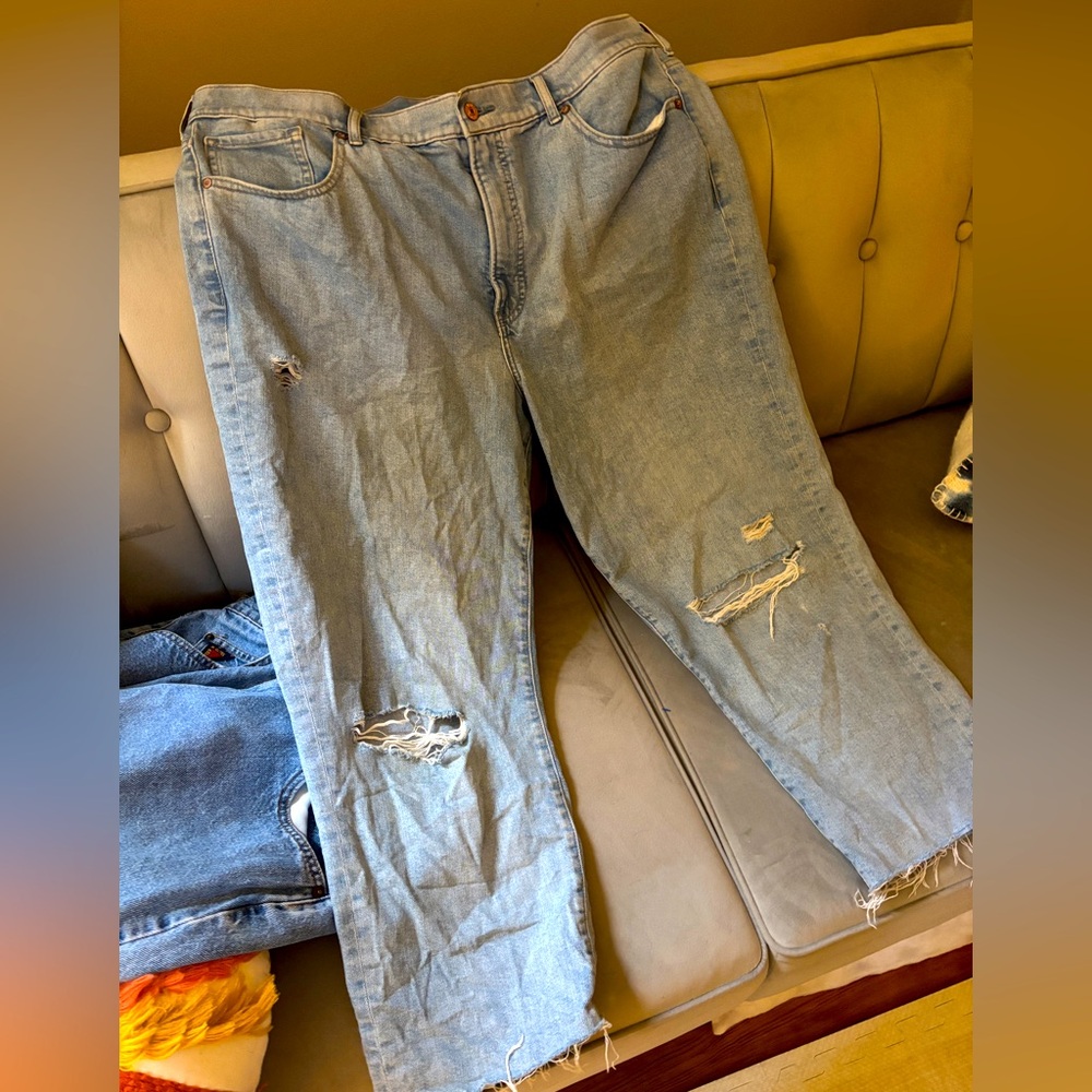 Express Light Blue Denim Jeans